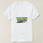 T-shirt From Vision to Empire – Motivational Quote Design (Design devant)