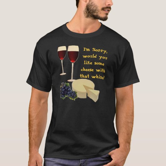 T-shirt Fromage avec le gémissement (Devant)