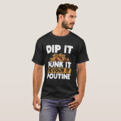 T-shirt Fromage Courges Français Fries Québec Poutine Indu (Devant entier)