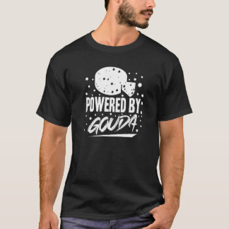 T-shirt Fromage de Gouda Fumé Queso Slices Broyés 6