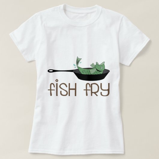 T-shirt Fromage de poisson (Design devant)