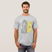 T-shirt Fromage et fromage amusant (Devant entier)