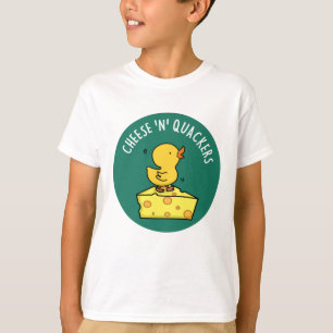 T-shirt Fromage Et Quackers Drôle Canard Pun