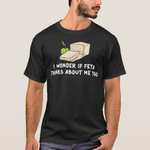 T-shirt Fromage Feta - Chèvre cadeau Grèce