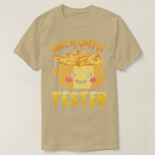T-shirt Fromage Funny Tester mignonne Savoureux Yummy Fun (Design devant)