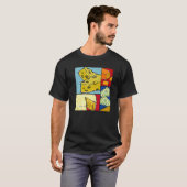T-shirt Fromage Gouda Snack Foin Cheddar Pop Fromage (Devant entier)