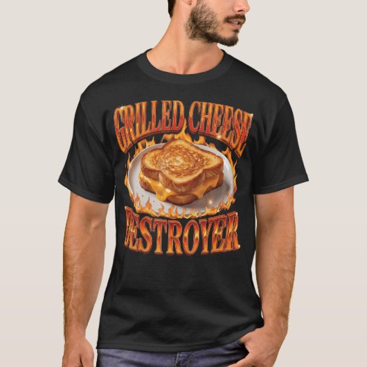 T-shirt Fromage grillé (Devant)