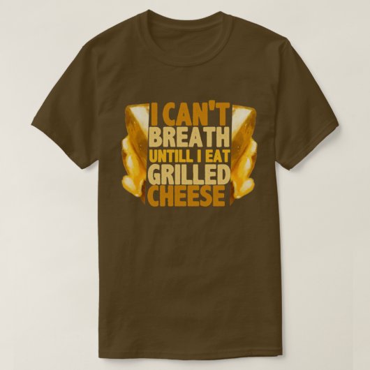T-shirt Fromage grillé (Design devant)