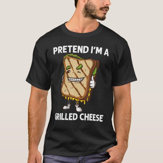 T-shirt Fromage Grillé cool Art Pour Hommes Femmes Sandwic (Devant)