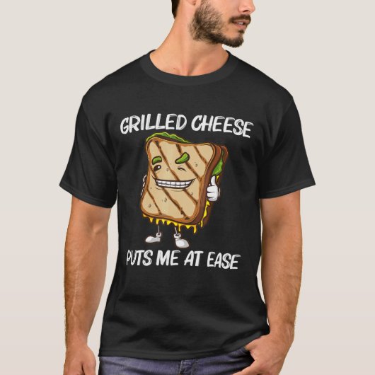 T-shirt Fromage Grillé cool Art Pour Hommes Femmes Sandwic (Devant)