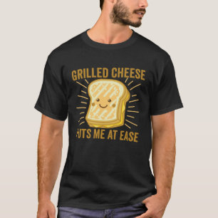 T-shirt Fromage grillé Fromage Confort Sandwich