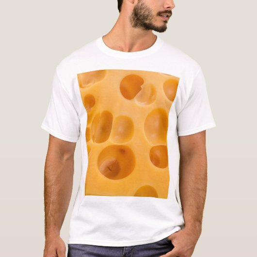 T-shirt Fromage isolé, belle conception (Devant)