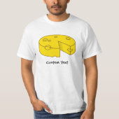 T-shirt Fromage jaune (Devant)