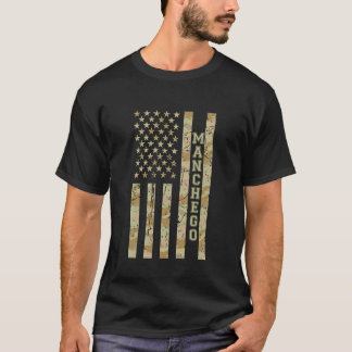T-shirt Fromage Manchego Nourriture Espagnole Désert Camo 