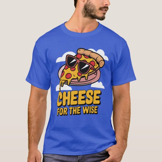 T-shirt Fromage Pour Le Louveur De Pizza Sage (Devant)