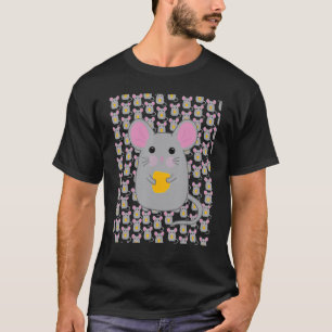T-shirt Fromage pour souris pour petit animal de compagnie
