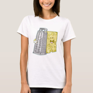 T-shirt Fromage râpé avec raidiste