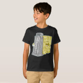 T-shirt Fromage râpé avec raidiste (Devant entier)