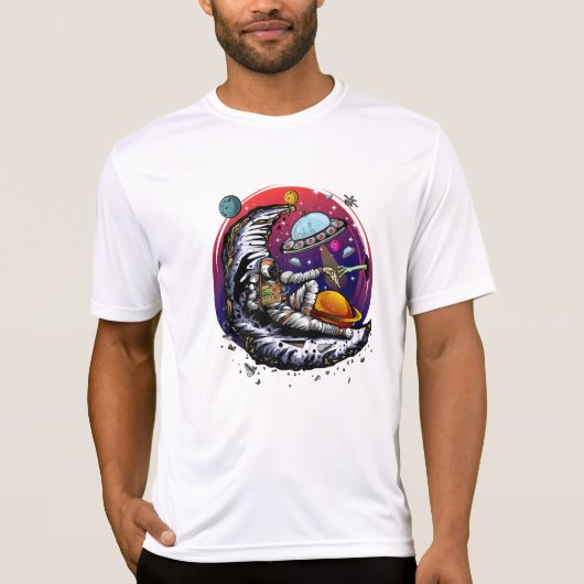 T-shirt Fromage Space Moon (Devant)