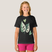 T-shirt Fromage suisse de Monstera Adansonii Varié Cute (Devant entier)