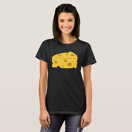T-shirt Fromage suisse I Love Fromage Gouda Cheddar Mozzar (Devant entier)