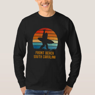 T-shirt Front Beach South Carolina Sasquatch Souvenir