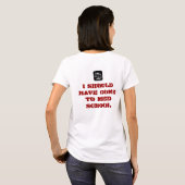 T-shirt Front : étudiant en droit (Dos entier)