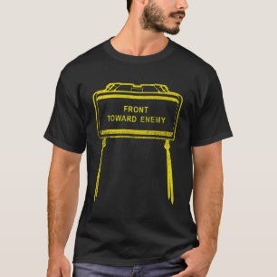 T-shirt Front militaire vers la mine Claymore M18A1 de l'e