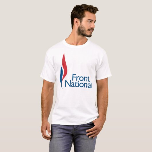 T-shirt Front National Français : Front National (Devant entier)