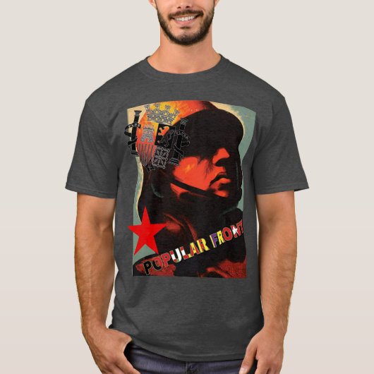 T-SHIRT FRONT POPULAIRE (Devant)