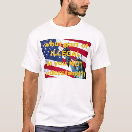 T-shirt Front_T_shirt_Illegal (Devant)