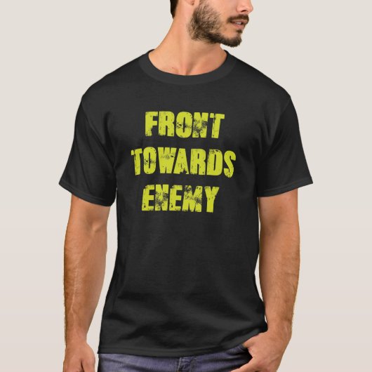 T-shirt Front vers l'ennemi Claymore Mine Militaire (Devant)