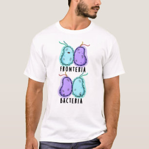 T-shirt Fronteria Bactéries Funky Biology Pun