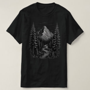 T-shirt Frontier Pulse — S'élever au-delà des sommets
