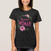 T-shirt Frontière florale - Femme Phénoménale (Devant)