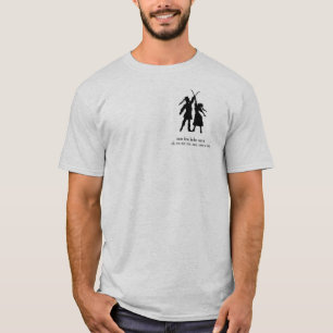 T-shirt Frontière Morris de Dixon de maçon--Rusticated d