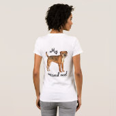 T-shirt Frontière Terrier de délivrance (Dos entier)