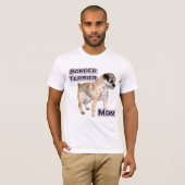 T-shirt Frontière Terrier Maman 4 (Devant entier)