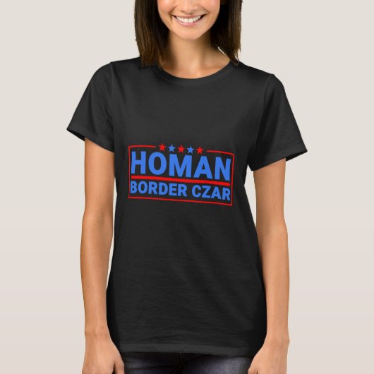 T-shirt Frontière Tzar Tom Homan Mega Support (Devant)