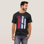 T-shirt Frontières de Cuba (Devant entier)