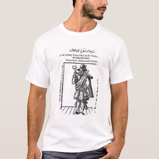 T-shirt Frontispice 'à l'hurlement Girle (Devant)