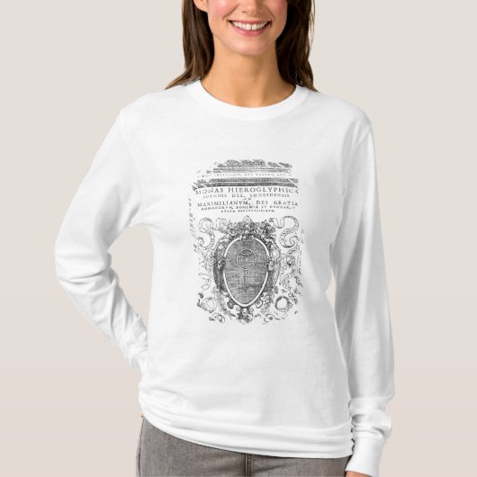 T-shirt Frontispice de 'Monas Hieroglyphica (Devant)