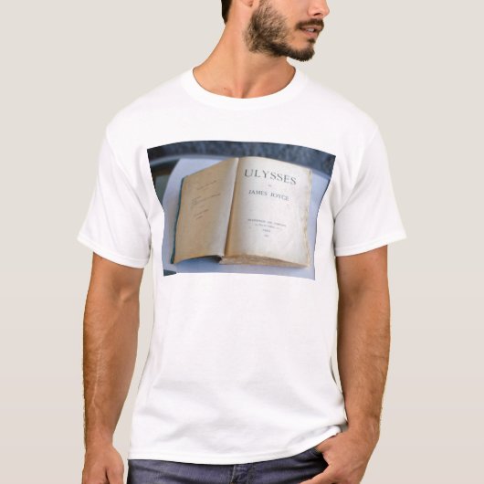 T-shirt Frontispice de "Ulysse" par James Joyce (Devant)