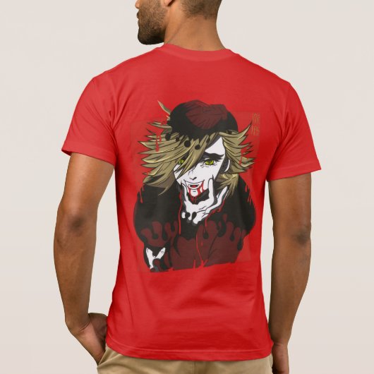 T-shirt ❄️Frost Deity Warrior Tee – Twin Moons Edition❄️ (Dos)