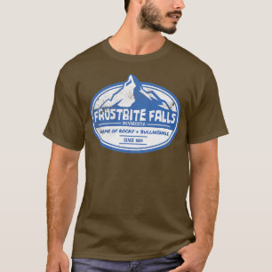 T-shirt Frostbite Falls en détresse
