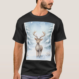 T-shirt Frosty Reindeer Wonder