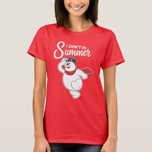 T-shirt Frosty the Snowman™ | I Don't Do Summer (Devant)
