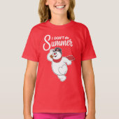 T-shirt Frosty the Snowman™ | I Don't Do Summer (Devant)
