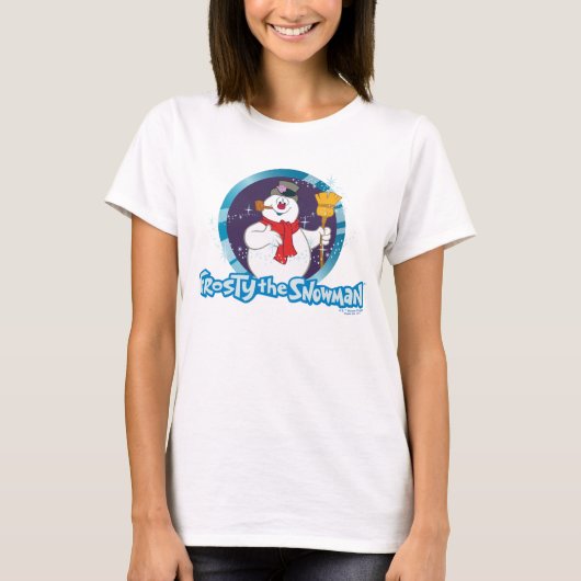 T-shirt Frosty the Snowman™ | Portrait magique Frosty (Devant)