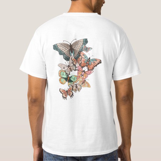 T-shirt Frotter dans le ressort (Dos)